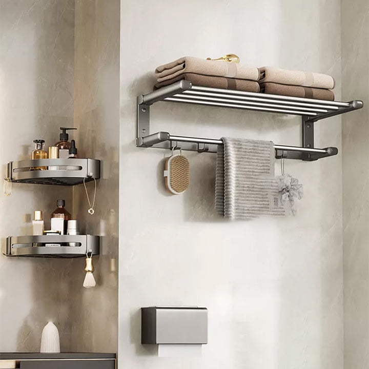 BowLift | Modern Bathroom Accessory Set Adhesive Mount Bathroom Accessory Set