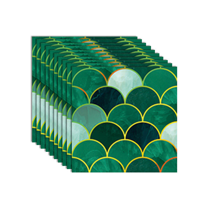 BowLift | Polygon Peel and Stick Splash Guard Tile PVC Mosaic Peel and Stick Tile for the Kitchen