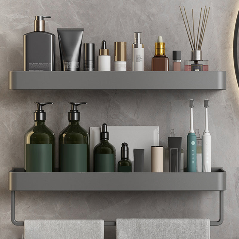 BowLift | Minimalist Matte Metal Bathroom Accessory Set Modern Bathroom Shelf