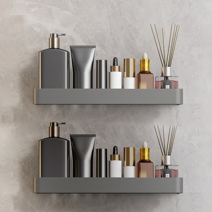 BowLift | Minimalist Matt Metal Bathroom Accessory Set Modern Bathroom Shelf