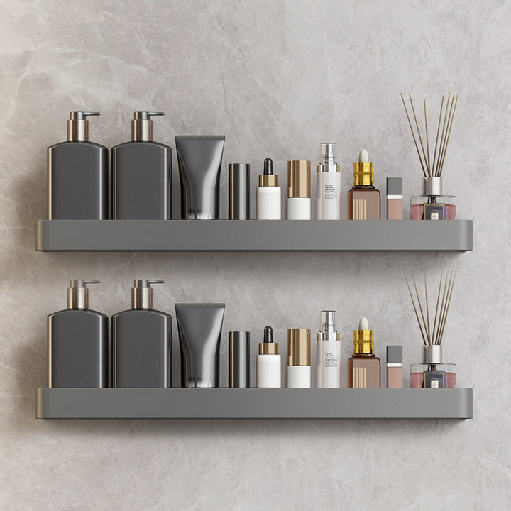 BowLift | Minimalist Matte Metal Bathroom Accessory Set Modern Bathroom Shelf