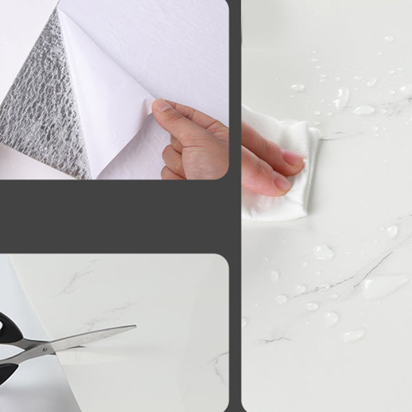 BowLift | Marbling waterproof PVC tin backing for peeling and attaching interior panels