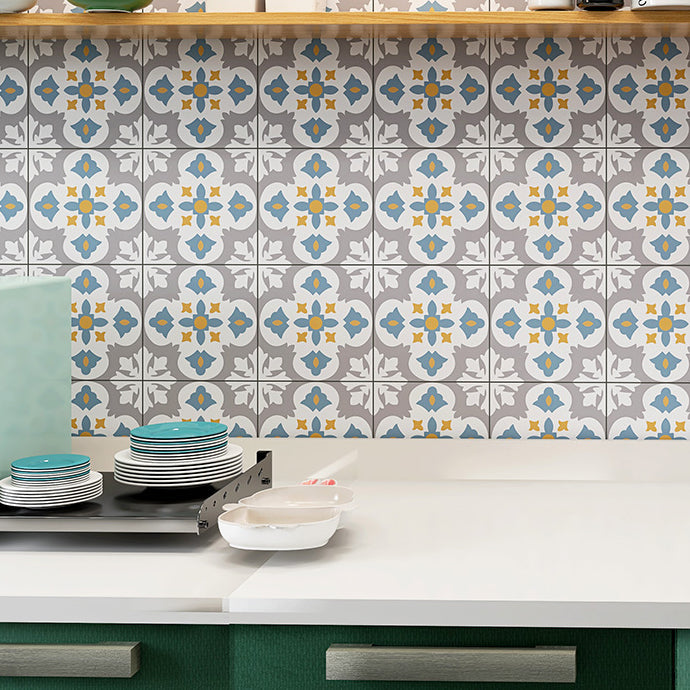 BowLift | Mosaic Tile Peel and Stick Tiles Modern Peel and Stick Backplate