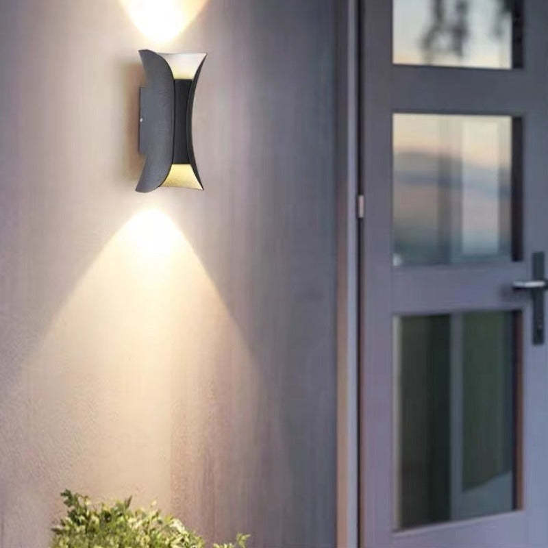 BowLift | Elegant Waterproof LED Wall Light Outdoor made of Aluminium