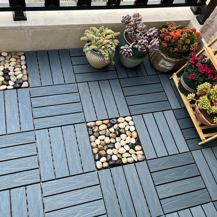 BowLift | Classic Wooden Outdoor Flooring Composite Paving Tiles
