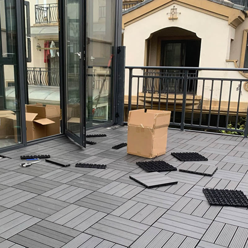 BowLift | Classic square terrace tiles solid color composite tiles for outdoor use