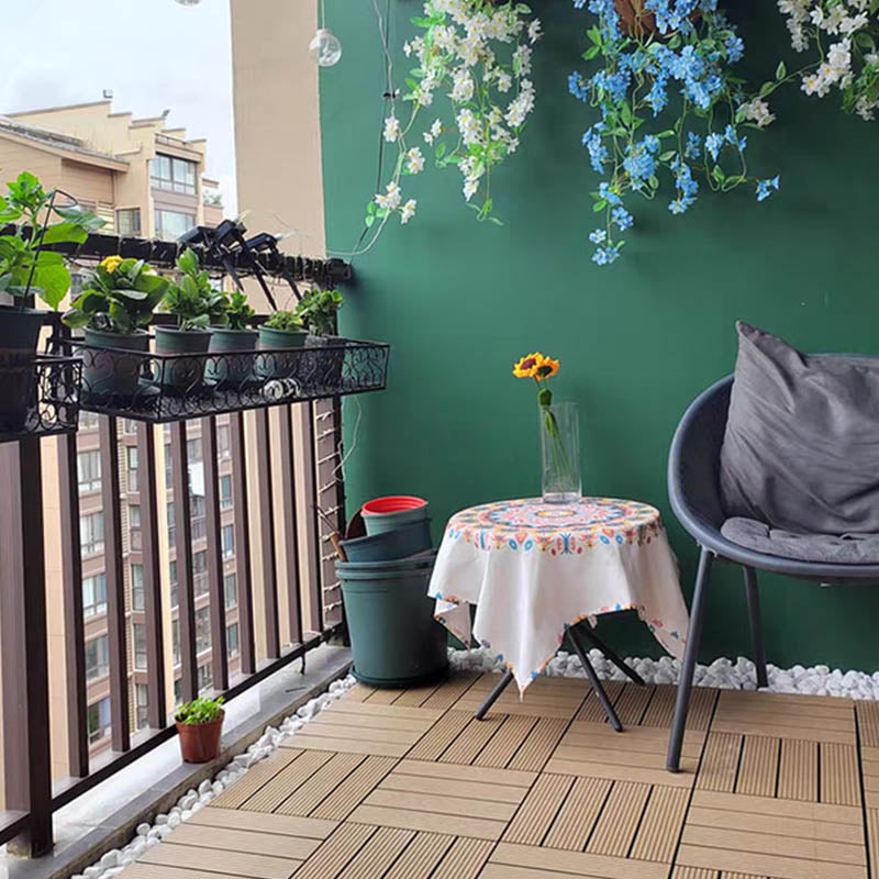 BowLift | Classic square terrace tiles solid color composite tiles for outdoor use