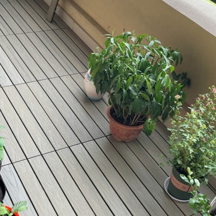 BowLift | Classic square terrace tiles solid color composite tiles for outdoor use