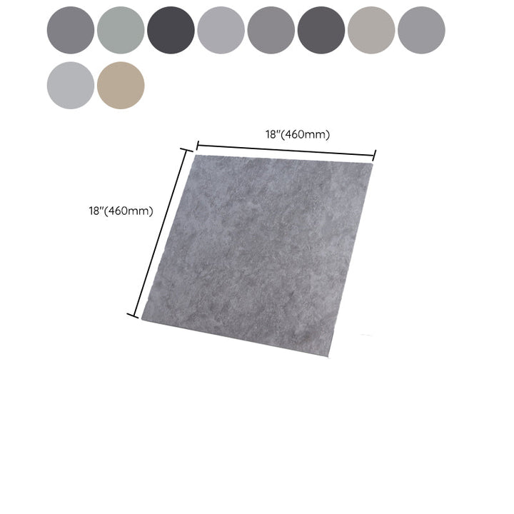 BowLift | Classic Style Square PVC Flooring Self-Adhesive Stone Look Smooth PVC Flooring