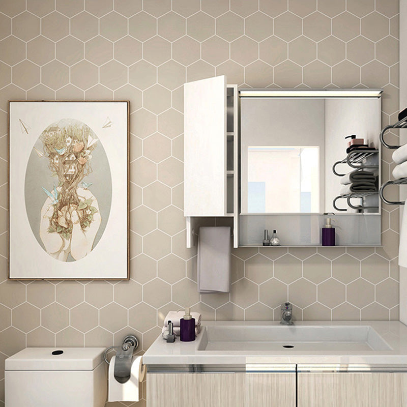 BowLift | Hexagonal Peel-and-Stick Tiles Mosaic Tile Peel-and-Stick Backsplash