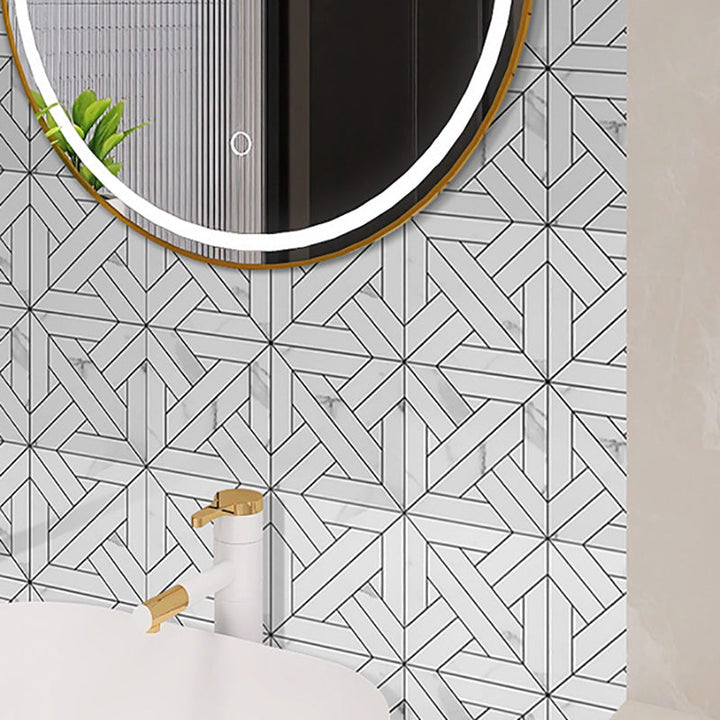 BowLift | Modern Peel and Stick Tile Mosaic Tile Peel and Stick Splash Protection