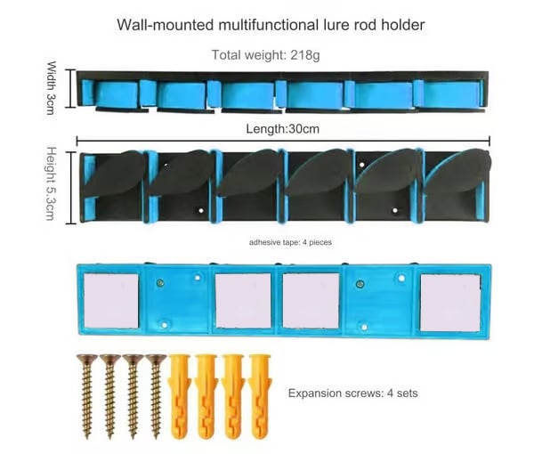 BowLift | RodRack Max – Finally store your fishing rods neatly