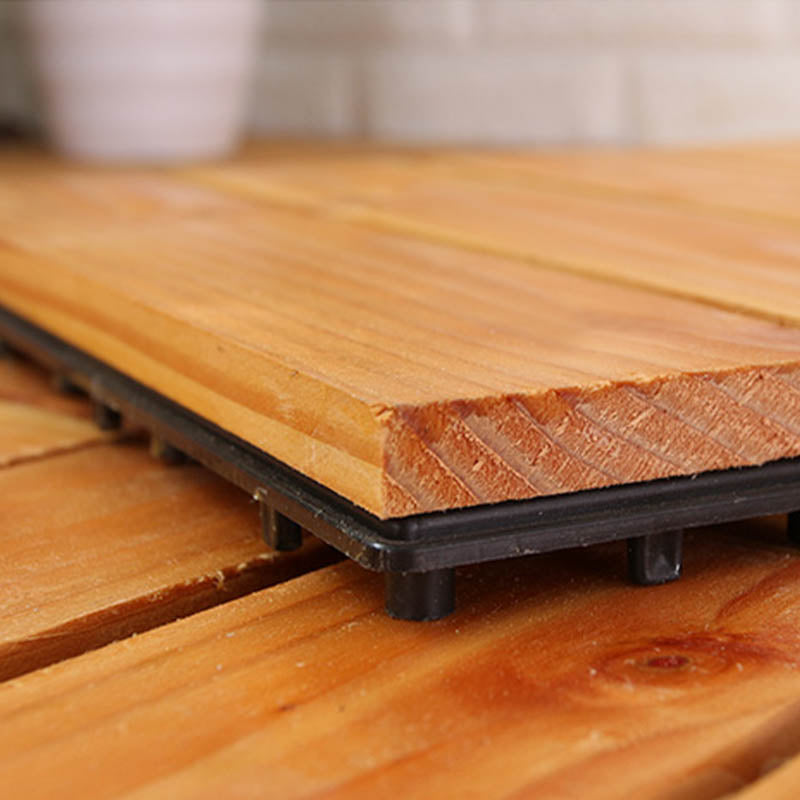 BowLift | Connection Patio Floor Tiles Made of Solid Wood Patio Floor Tiles