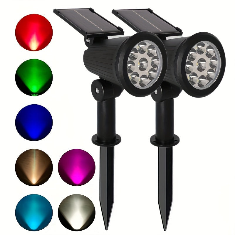 SolarLuxe Spotlight - Sustainable 9LED Garden Lighting | Bowlift