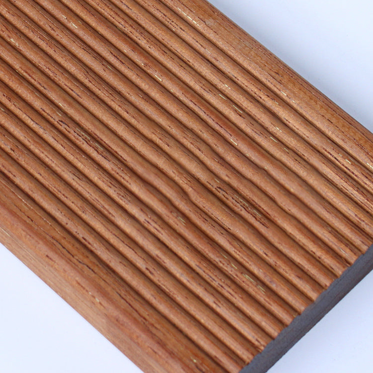 BowLift | Modern solid hardwood flooring Merbau wood side cladding for terrace