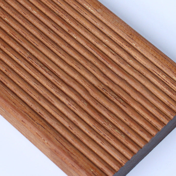 BowLift | Modern solid hardwood flooring Merbau wood side cladding for terrace