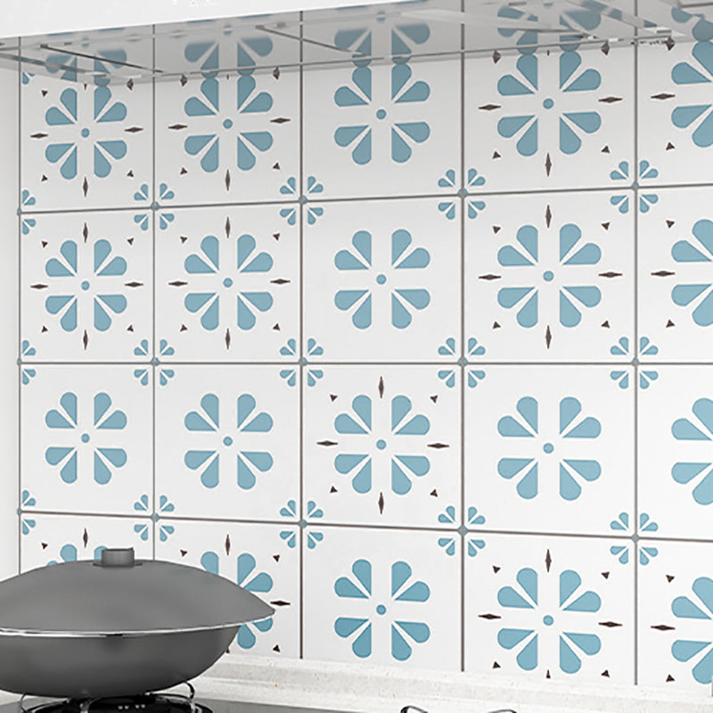 BowLift | Modern Peel & Stick PVC Tile Grid Pattern Self-Adhesive Wallpaper