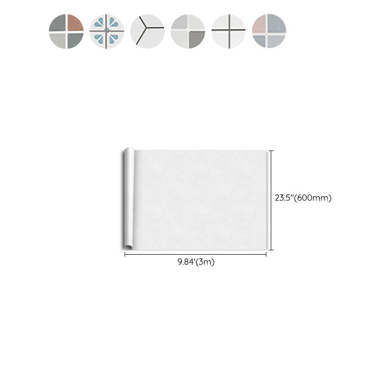BowLift | Modern Peel & Stick PVC Tile Grid Pattern Self-Adhesive Wallpaper
