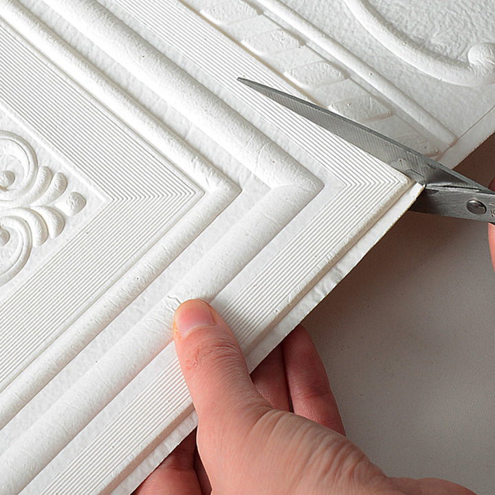 BowLift | Contemporary waterproof 3D wall strip veneer for peeling and sticking on interior walls