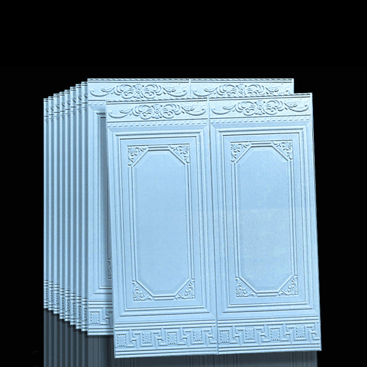 BowLift | Contemporary waterproof 3D wall panel veneer for peeling and sticking for interior walls