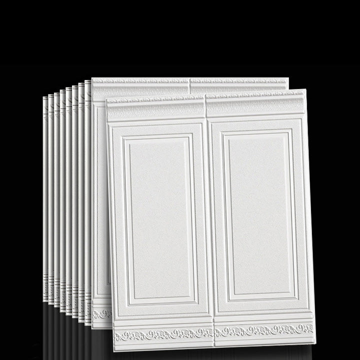 BowLift | Contemporary waterproof 3D wall panel veneer for peeling and sticking for interior walls