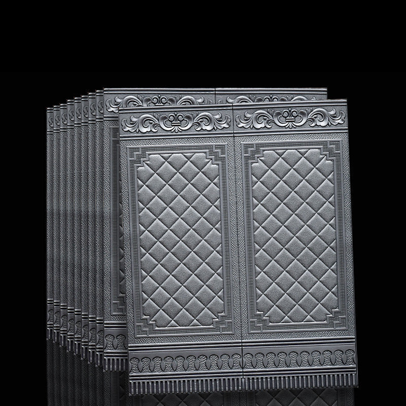 BowLift | Contemporary waterproof 3D wall strip veneer for peeling and sticking on interior walls