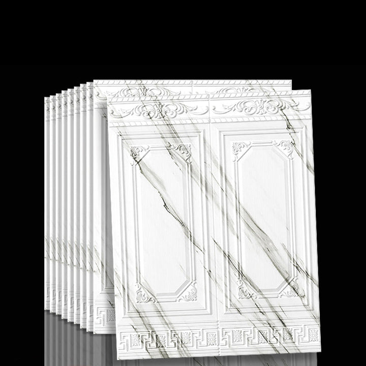 BowLift | Contemporary waterproof 3D wall strip veneer for peeling and sticking on interior walls