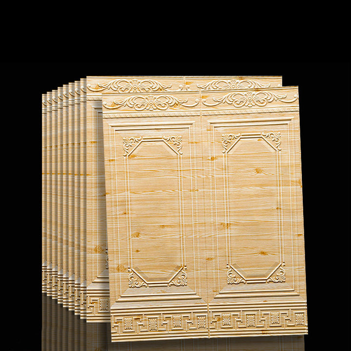 BowLift | Contemporary waterproof 3D wall strip veneer for peeling and sticking on interior walls