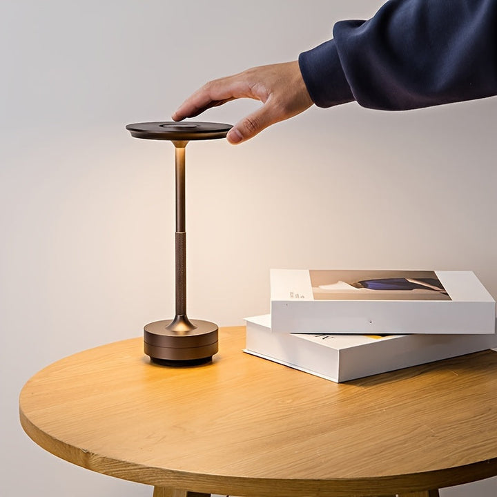 LumiTaf – Modern LED Table Lamp with USB Bowlift