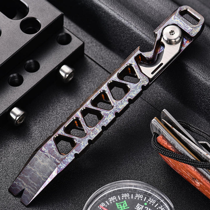 BowLift | EDC Titanium Alloy Multifunctional Outdoor Crowbar