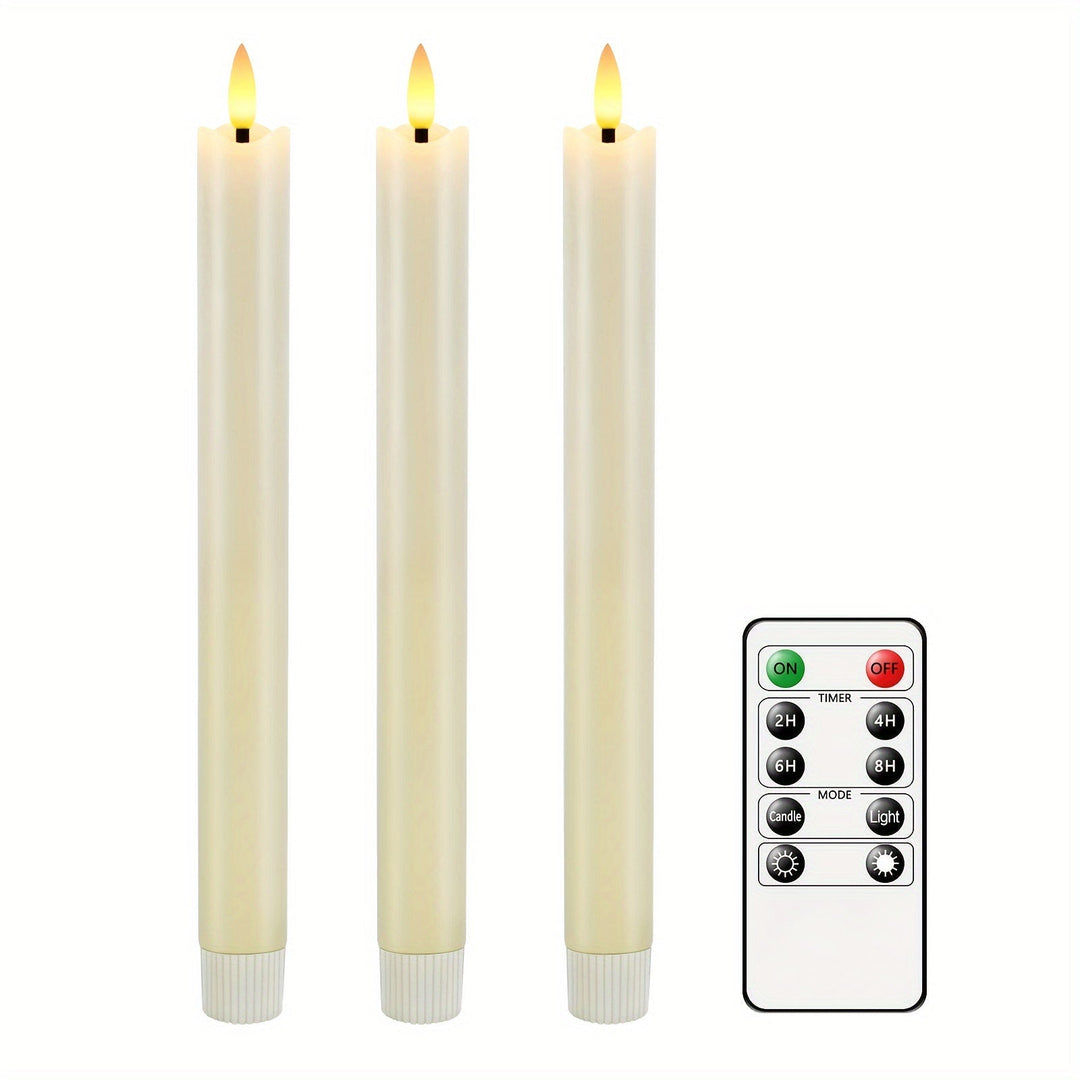 Eebuss Flameless Cone Candles – Realistic LED Effect Bowlift