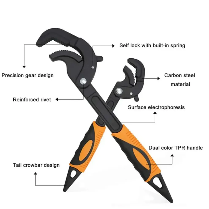 BowLift | Multifunction pipe wrench