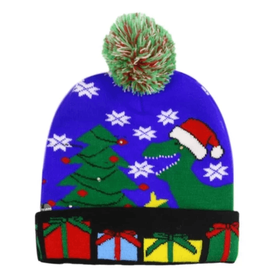 BowLift | 🎅LED Christmas Knitted Hats Light up Xmas Beanie
