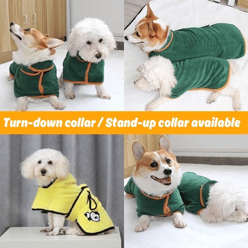BowLift | mamymarket™ - Super absorbent pet bathrobe
