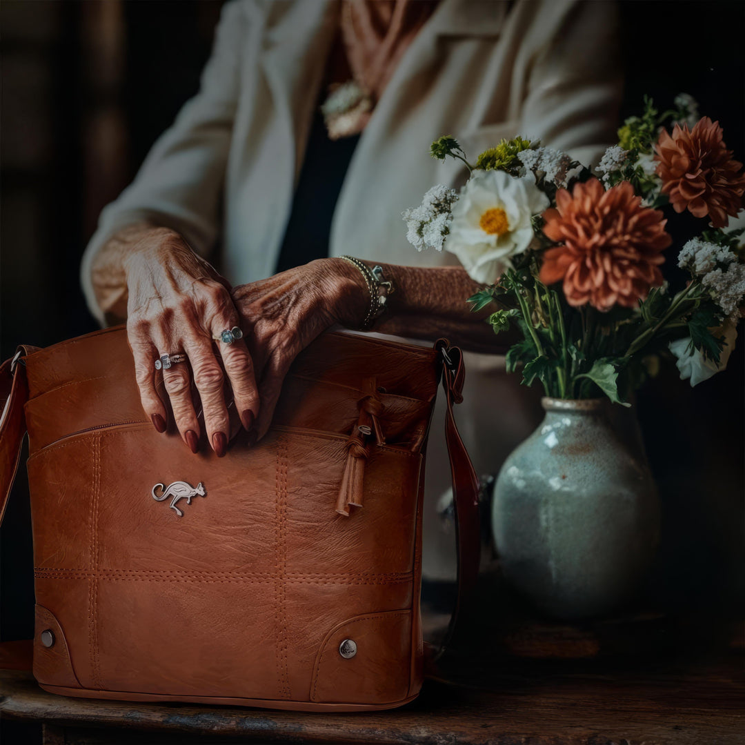Ladies Handbag PU Leather Compact and Stylish with Spacious Pockets | Bowlift