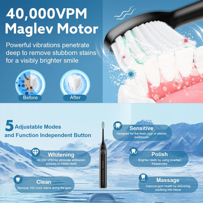 BowLift | Adult Sonic Electric Toothbrush