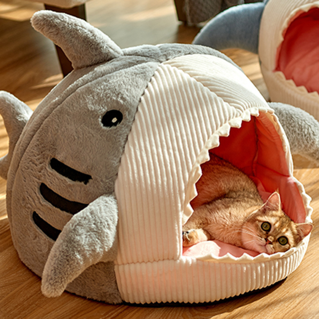 Portable Cat Cave with Warm Cushion - CozyCave | Bowlift
