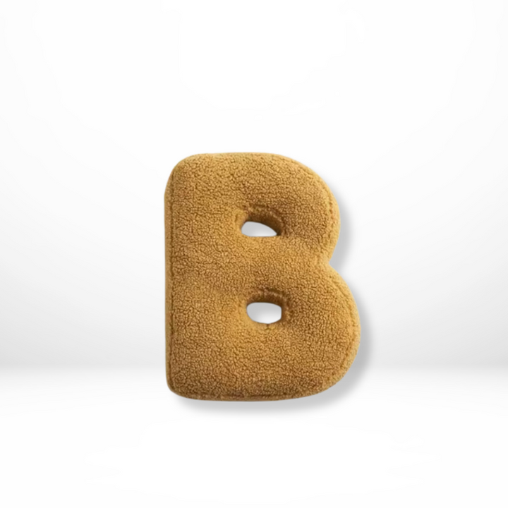 BowLift | Velvet Alphabet Decorative Cushion With Letters A To Z