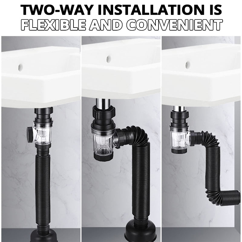 BowLift | Telescopic drain pipe against odor