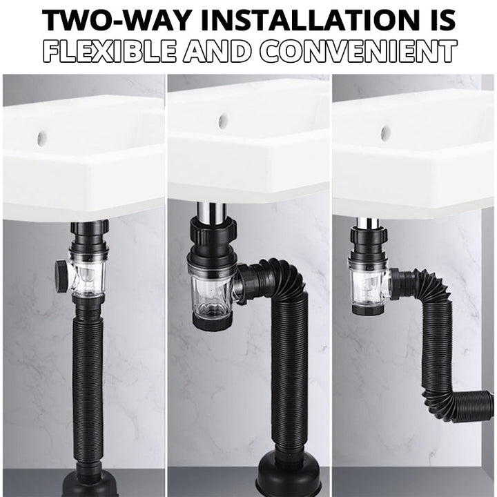 BowLift | Telescopic drain pipe against odor