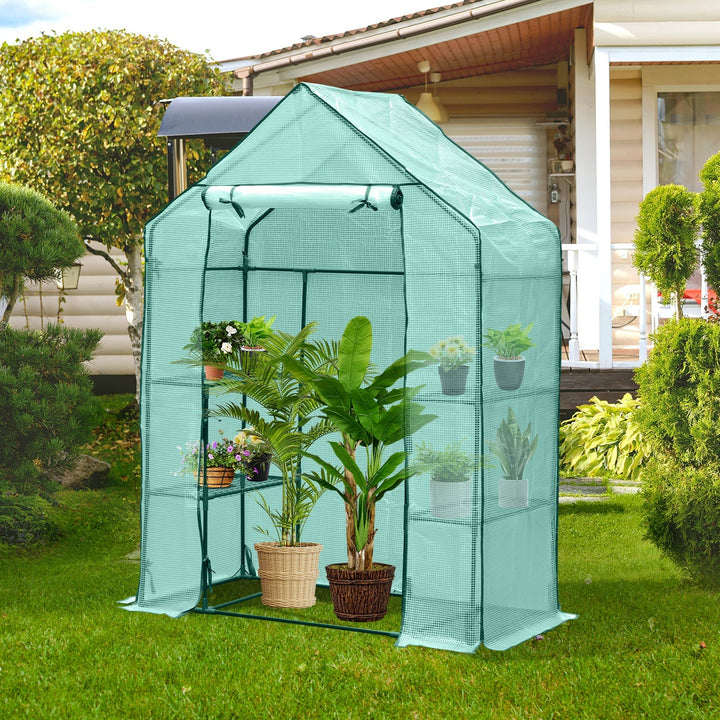 Greenhouse Film Greenhouse with Shelves | Bowlift