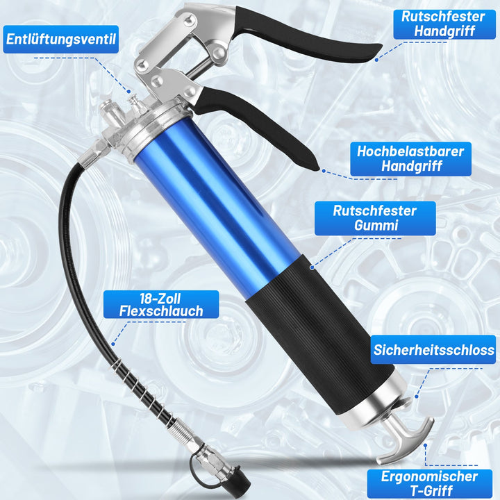 Grease gun manual grease gun pistol grease gun | Bowlift
