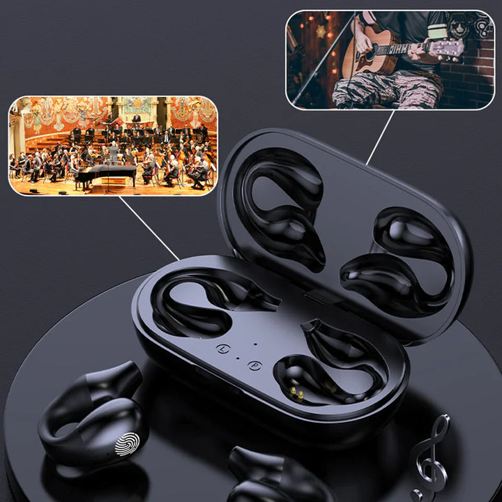 Wireless Earclip Bluetooth Headset Bowlift