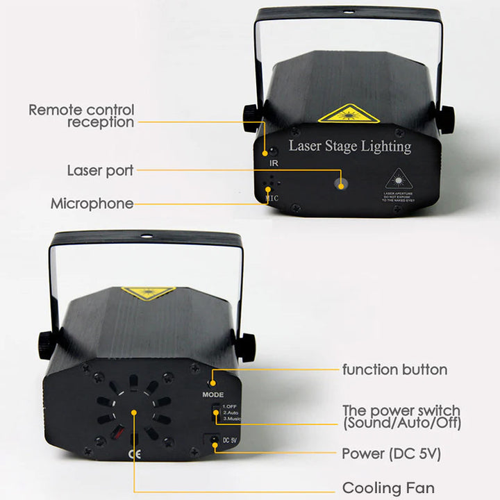 BowLift | Remote Control Laser Stage Light