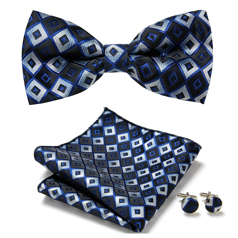Three-piece set with stylish bow ties Bowlift