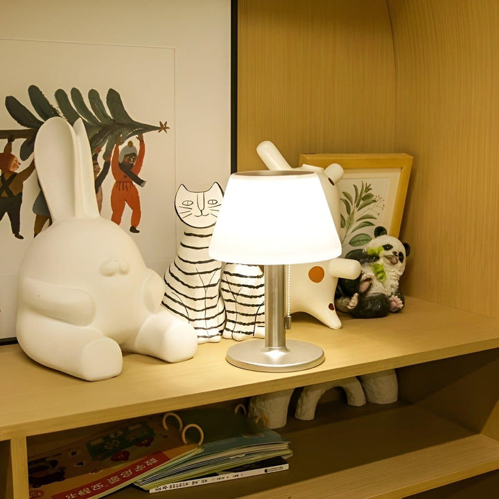 Elegant solid table lamp for outdoor charm Bowlift