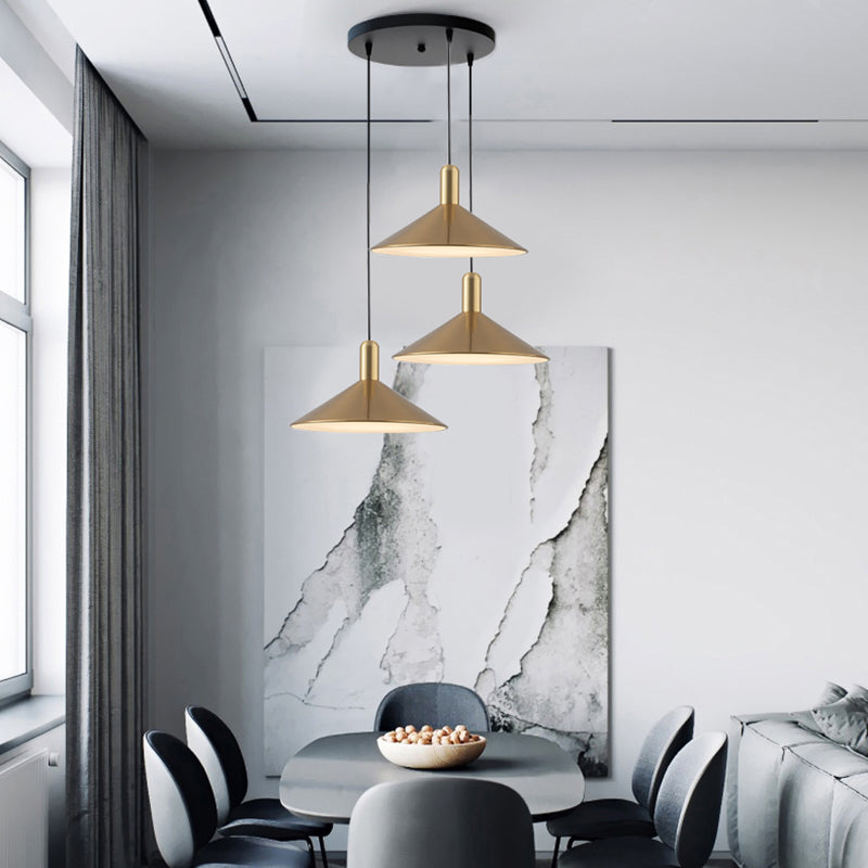 BowLift | Simple Modern Conical LED Pendant Light