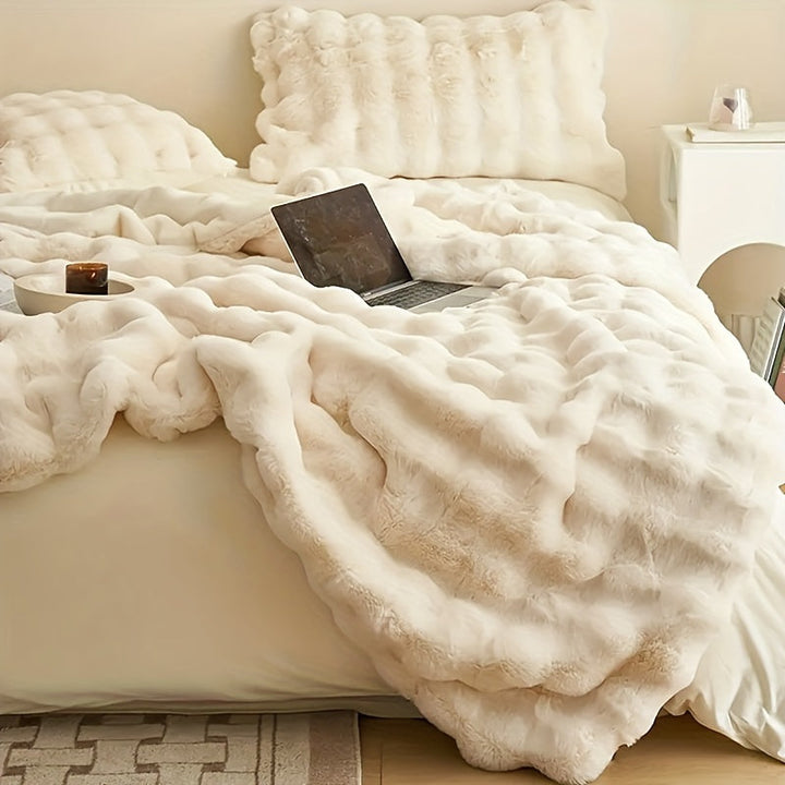 BowLift | Elegant Rabbit Fleece Blanket - Luxury and Durable