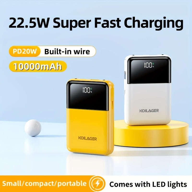 Powerbank 10000mAh Mini with Display | Bowlift