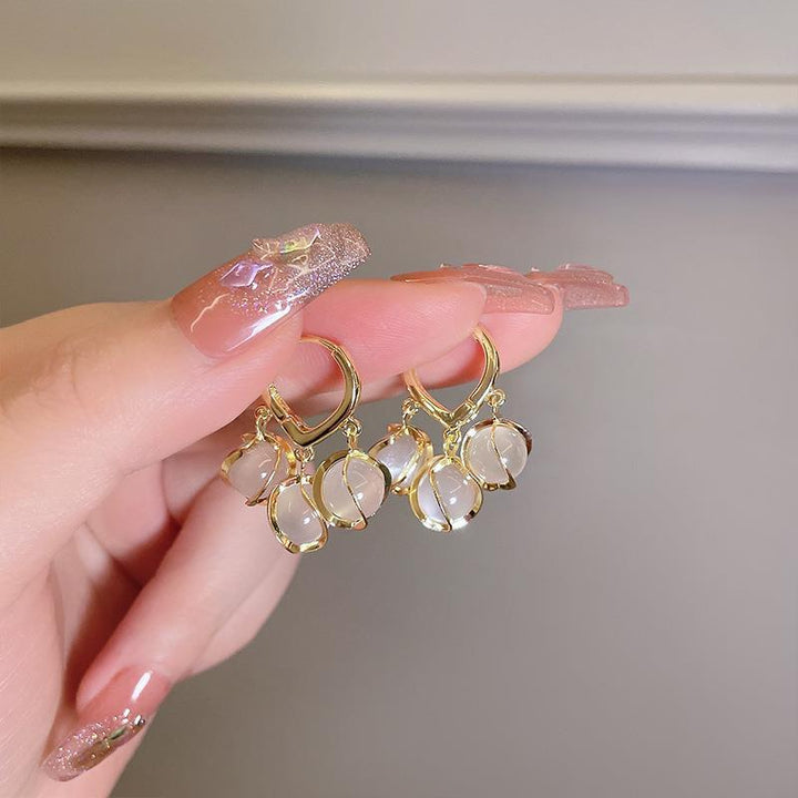 BowLift | Exquisite Fashion Opal Cat Eye Drop Earring